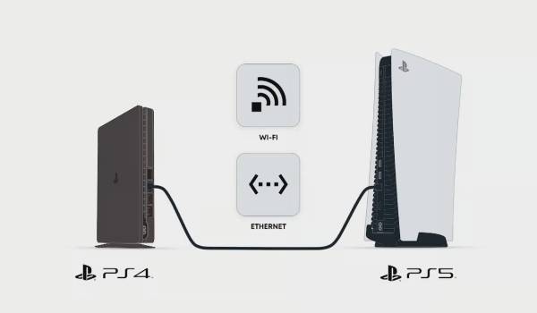 انتقال بازی از PS4 به PS5 از طریق شبکه